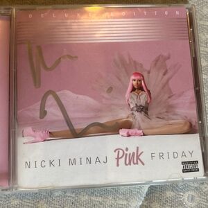 Nicki Minaj Pink Friday signed album